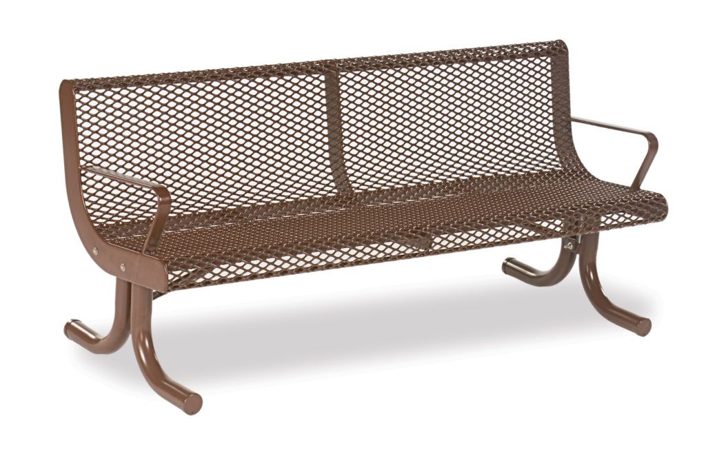 4 foot and 6 foot contour outdoor benches