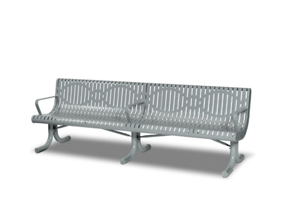 8 foot contour outdoor benches