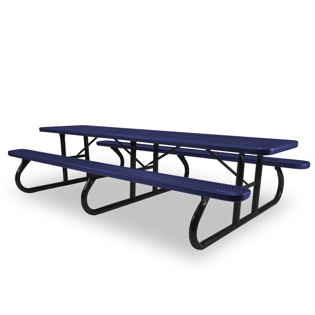 10 foot Picnic Tables with 2 3/8" outside diameter heavy-duty frame
