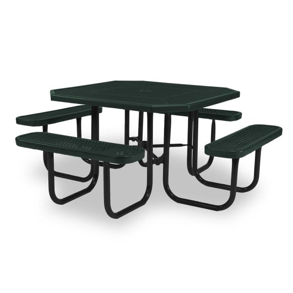 Octagon shaped picnic table