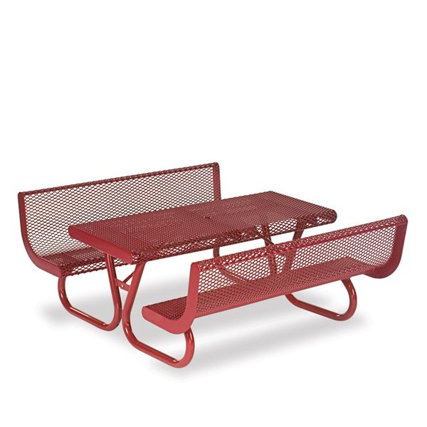 4 foot and 6 foot Picnic Tables with Back