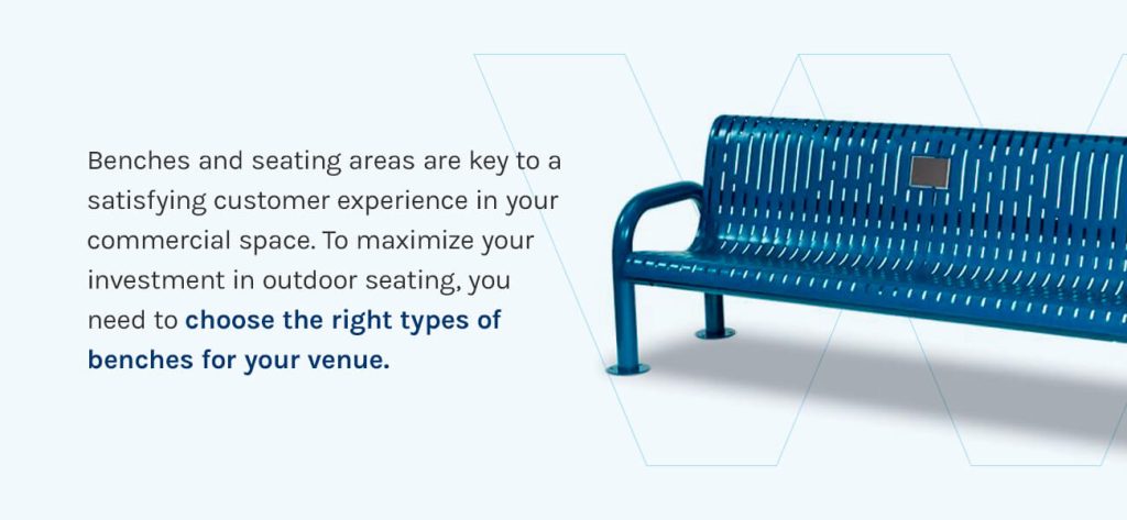 Tips for choosing the right benches 