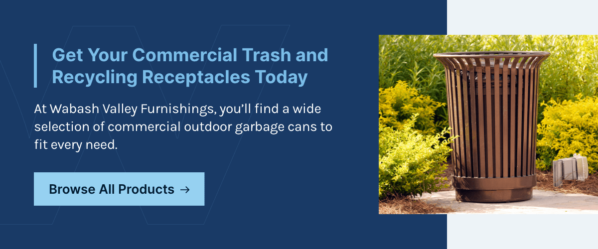 Commercial and Recycling Receptacles