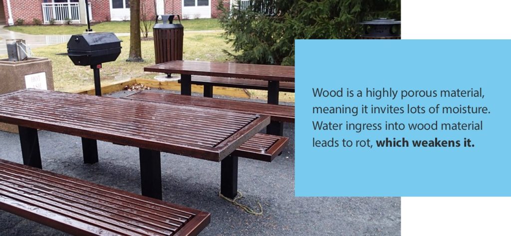 Wood is a highly porous material