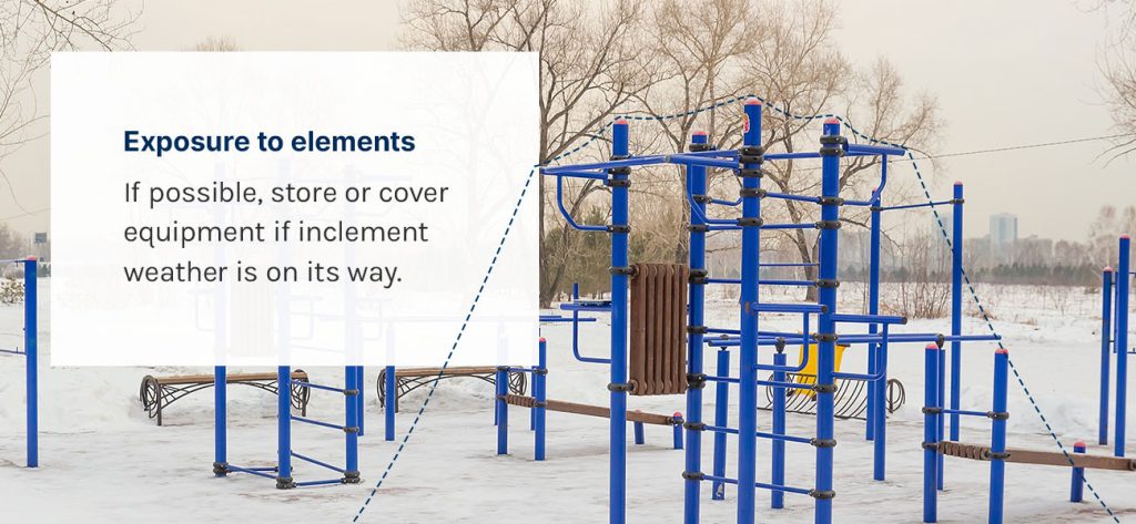 Be Aware of Exposure to Elements When Upgrading Outdoor Fitness Equipment