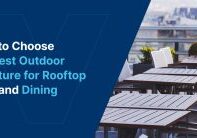 Best outdoor dining sets for hotel rooftops