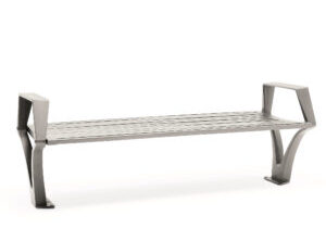 Siler Bench with Arms, No Back